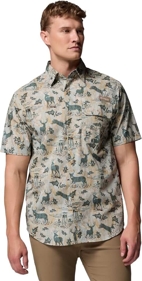 Columbia Mens Sharptail Short Sleeve ShirtSharptail Short Sleeve Shirt