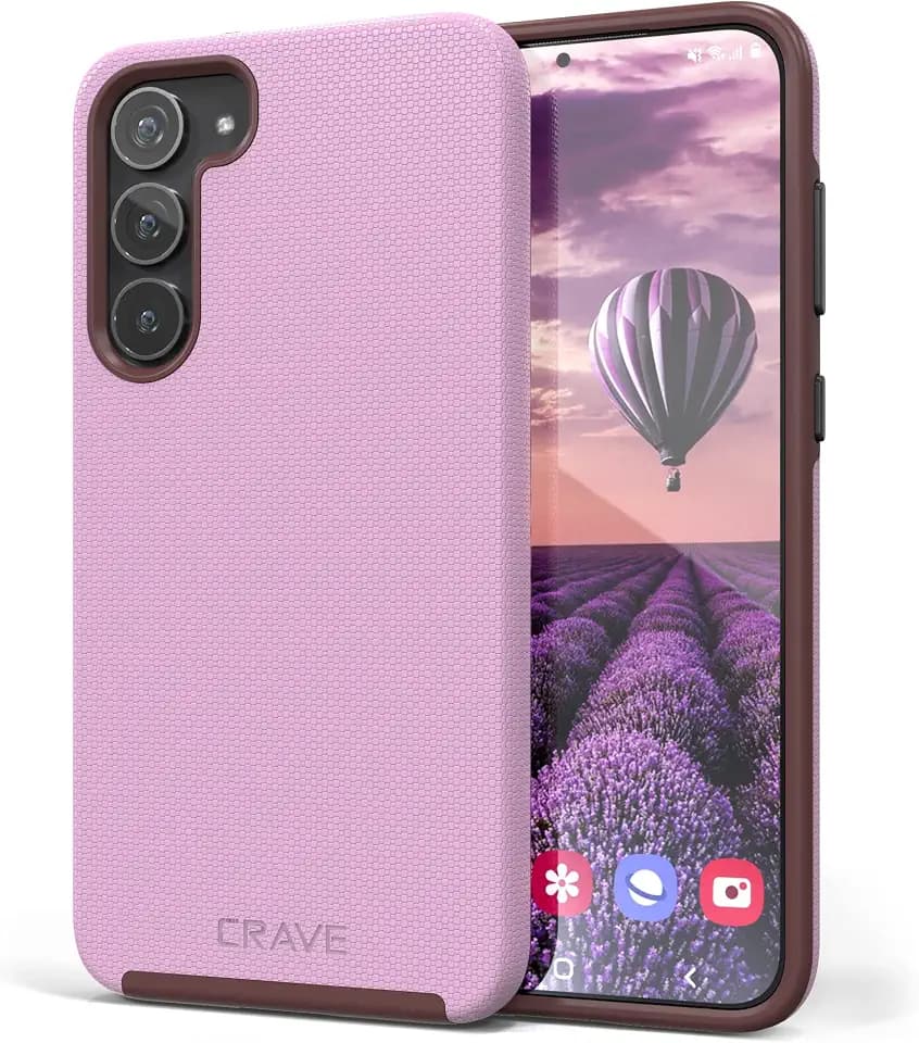 Crave Dual Guard for Samsung Galaxy S23 Plus Case - Lilac