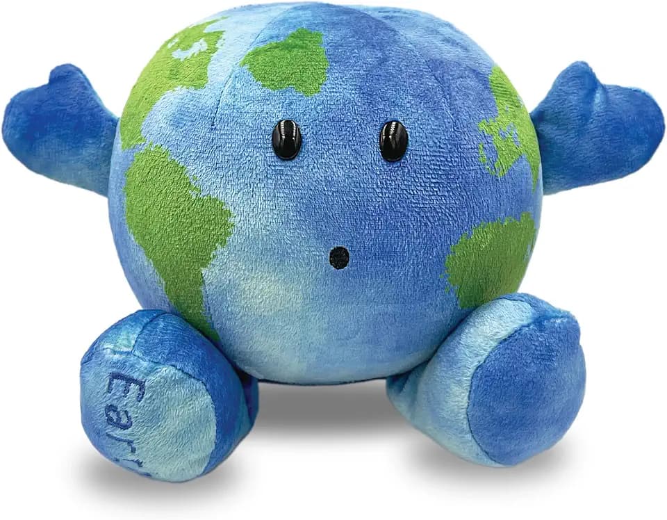 Celestial Buddies Little Earth Buddy | 10" Soft Stuffed Plush, Fun Planet Facts Tag for Kids – STEM Learning Educational Gift, Classroom & Homeschool Science Space Astronomy | 0+