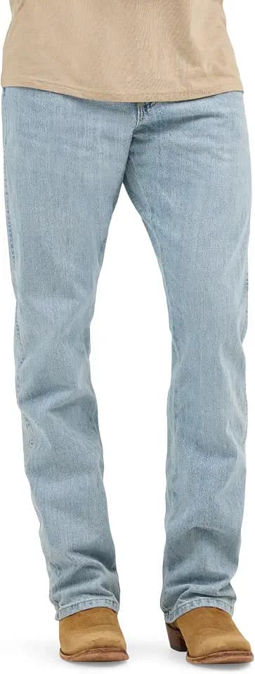 Wrangler Herren Retro Relaxed Fit Boot Cut Jeans, Crest, 34W / 30L