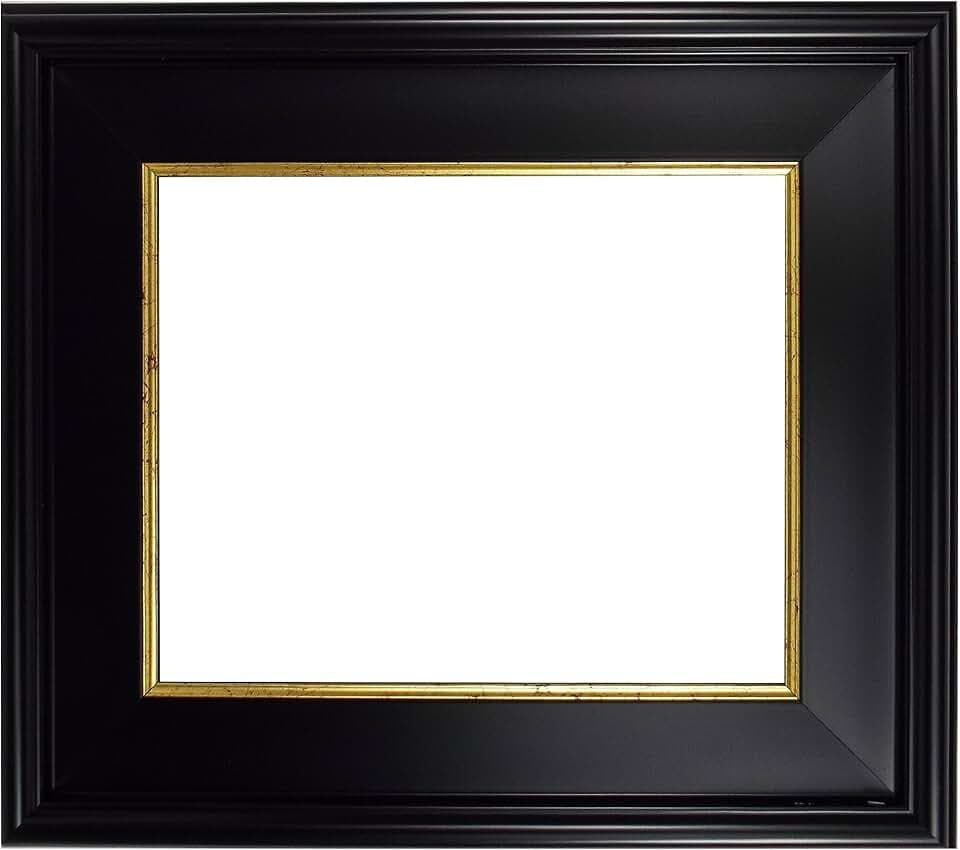 Guerrilla Painter® Lamar™ 5x7 Black/Gold Plein Air Fine Art Frame