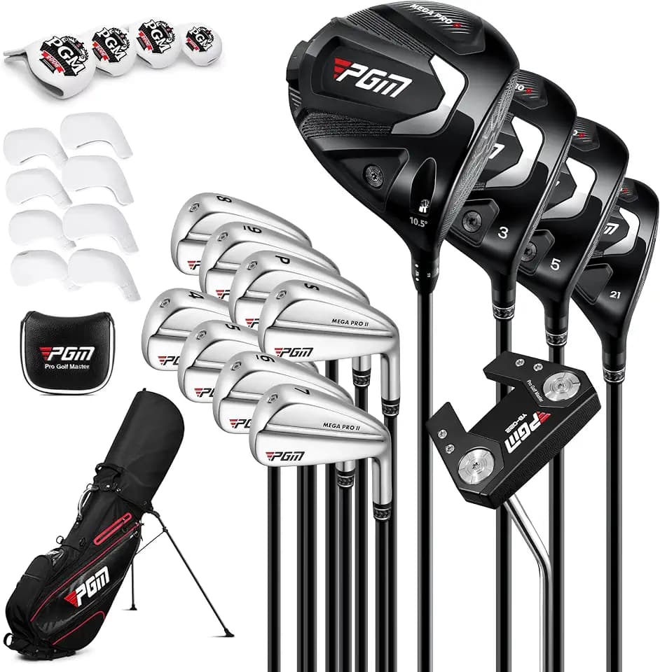 PGM 27 Piece Men's Complete Golf Set Right Handed R&A and USGA Certified
