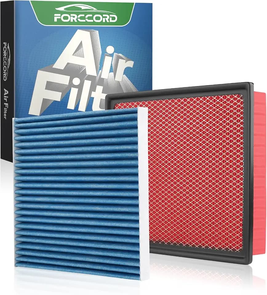Cabin & Engine Air Filter Kit for Toyota Tacoma V6 2016-2023