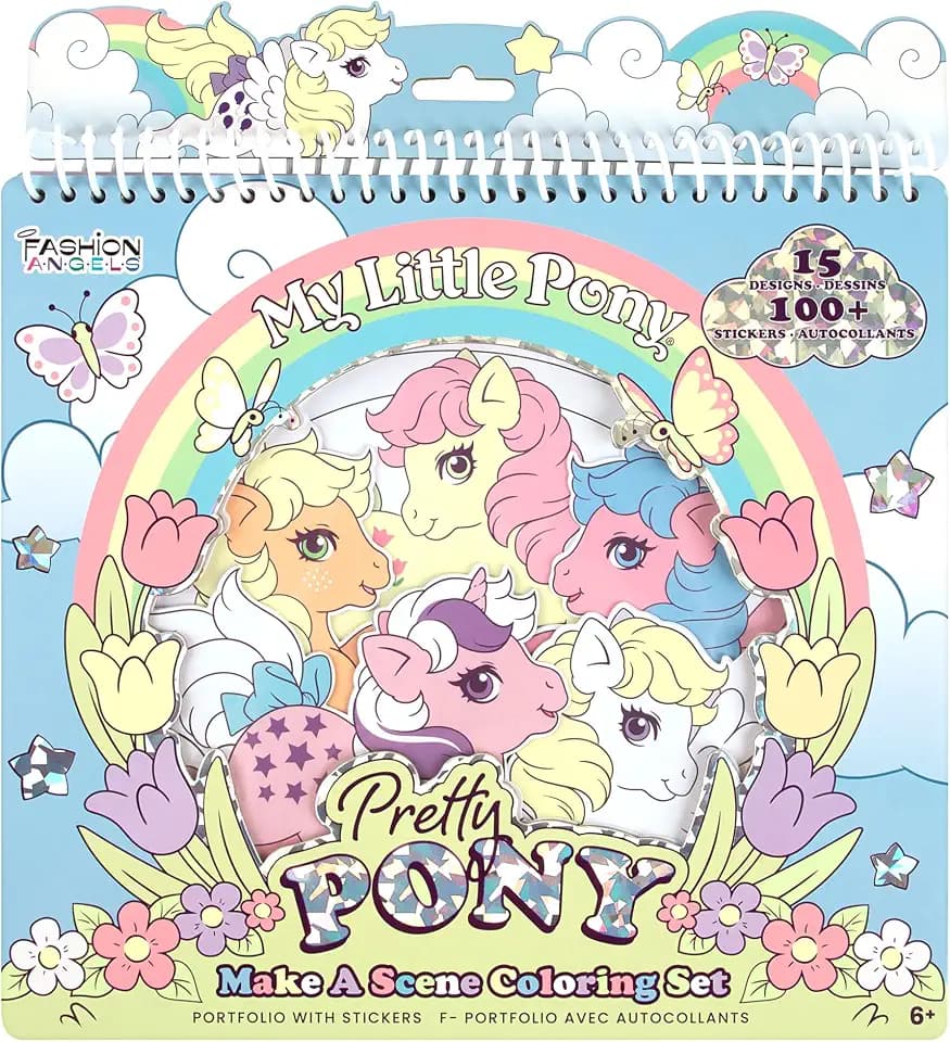 Fashion Angels My Little Pony Pretty Pony Make a Scene Portfolio
