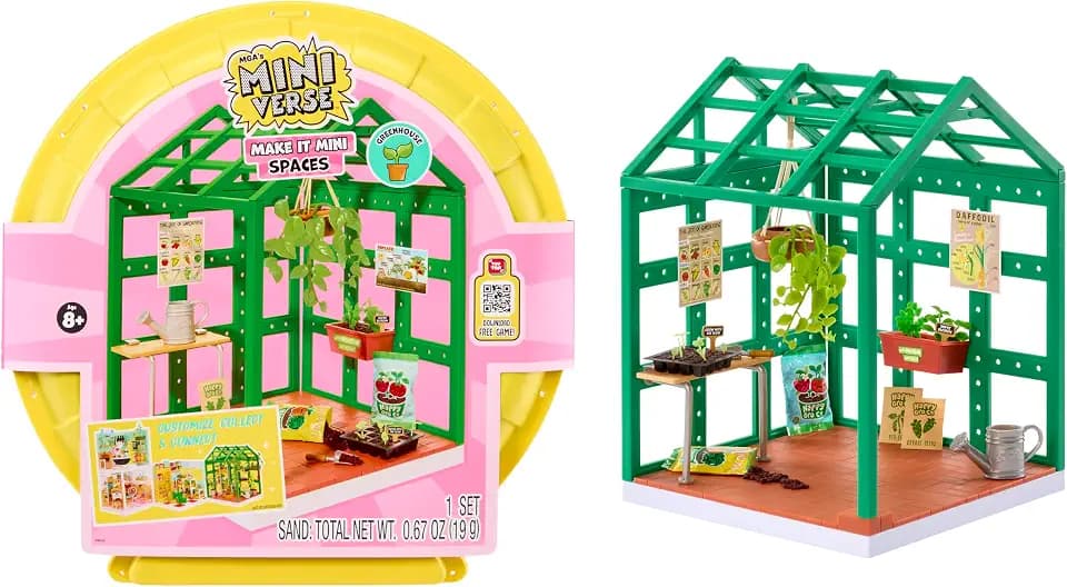 MGA's Miniverse - Spaces Starter Pack Greenhouse