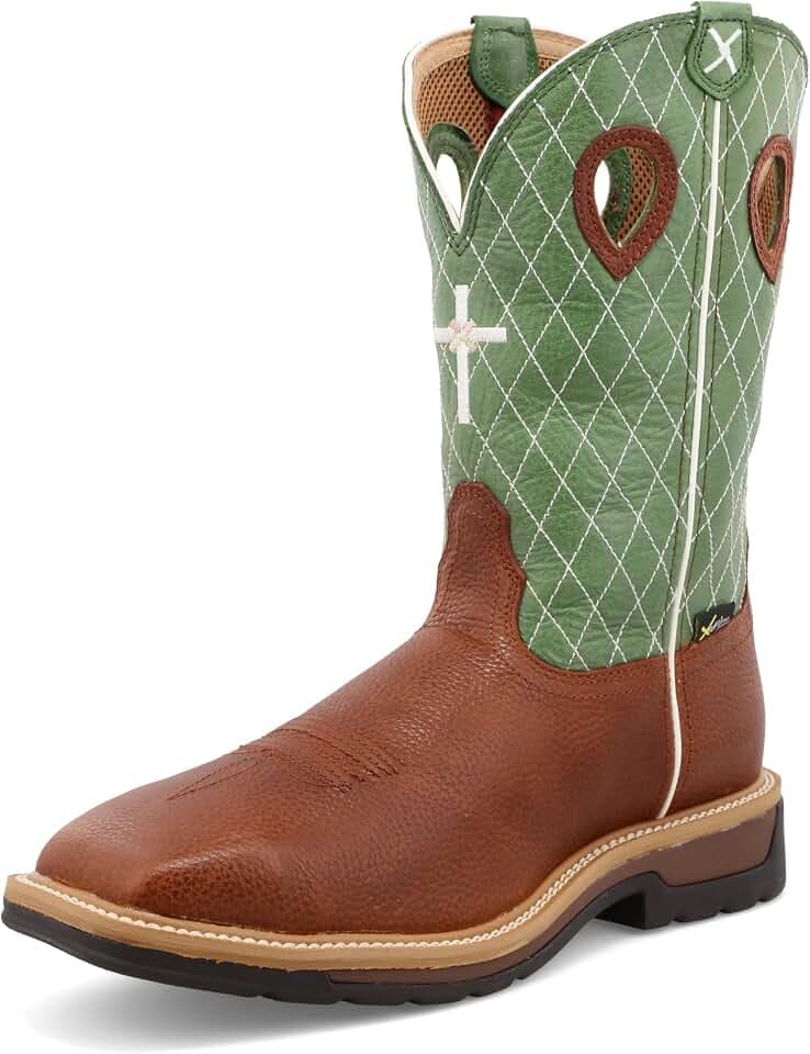 Twisted X Men's12 Pull On Steel Toe MET Guard Western Work Boot