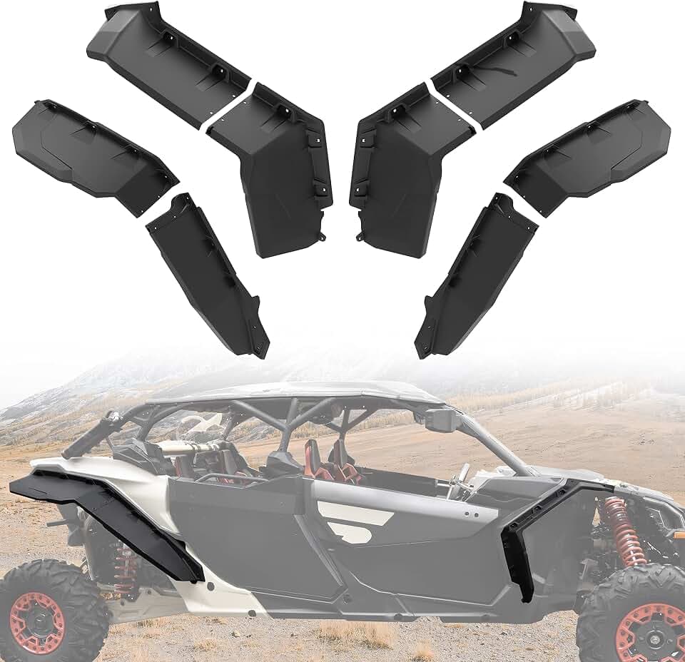 XXL Wider Fender Flares for Can-Am Maverick X3 / MAX 2017-2026