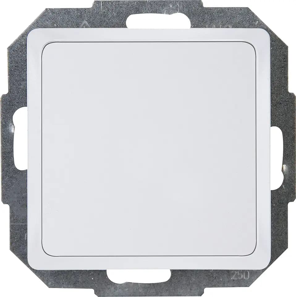 Kopp HK05 - Blindabdeckung, Farbe: arktisweiß, 5er Pack, 334302005