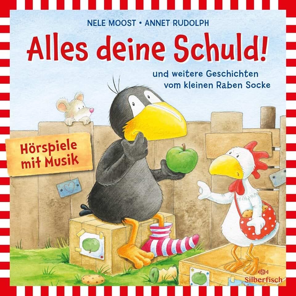 Alles deine Schuld! (Der kleine Rabe Socke): Und weitere Geschichten: Alles schlapp!, Alles gewaschen!: 1 CD