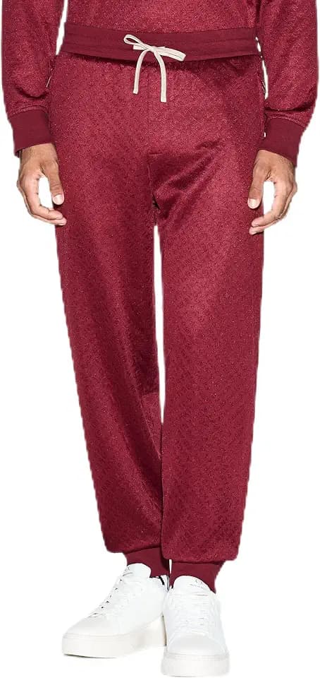 Armani Exchange Mens All Over Logo Jacquard Jogger