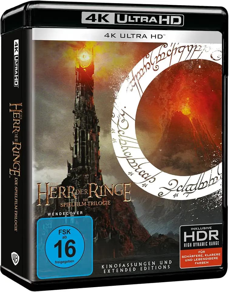 Der Herr der Ringe: Extended Edition Trilogie [4K Ultra-HD] [Blu-ray]