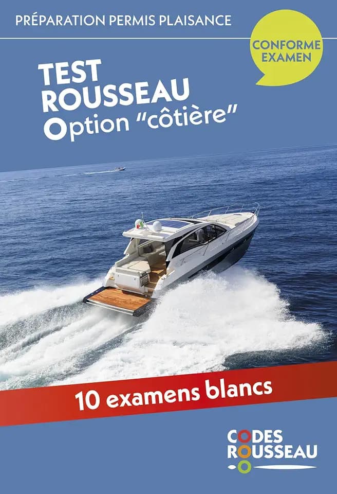 CODE ROUSSEAU TEST OPTION COTIERE 2024: 10 examens blancs