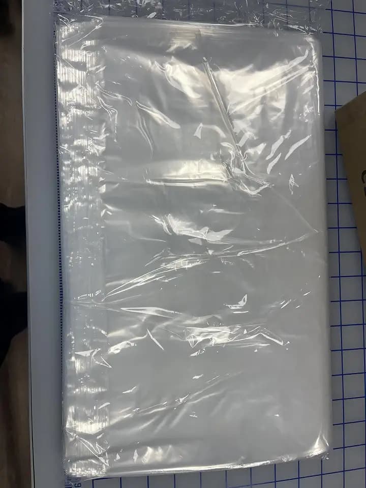 18” X 24” (1000 Count) 1 Mil Flat Open End Clear Plastic Poly Bags - for Proofing Bread Dough, Packaging Clothes, Shirts (Thin & Lightweight - Bags DO NOT Have Seal)
