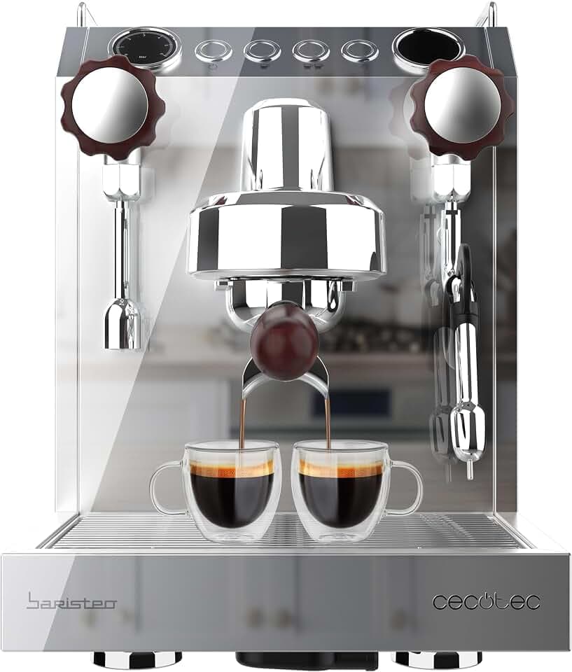 Cecotec Espresso - Kaffeemaschine für Barista Baristeo Classic, 1,7L