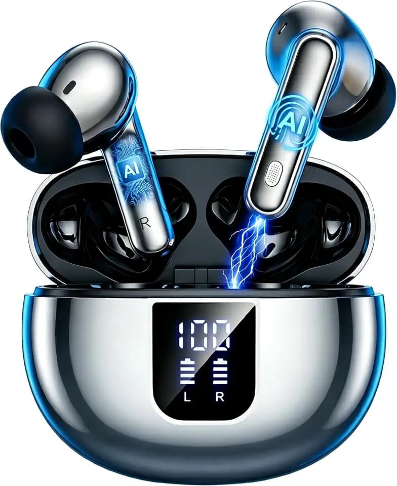 AI Translation Earbuds Real Time-199+ Language Translator Earbuds for Learn