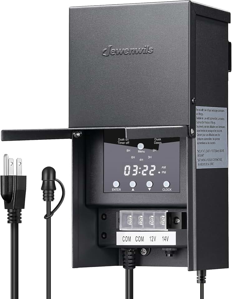DEWENWILS 300W Low Voltage Landscape Lighting Transformer
