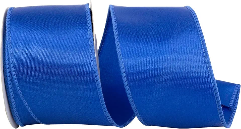 Reliant Ribbon 92575W-050-40F Ribbon, 2-1/2 Inch X 10 Yards, Royal Blue