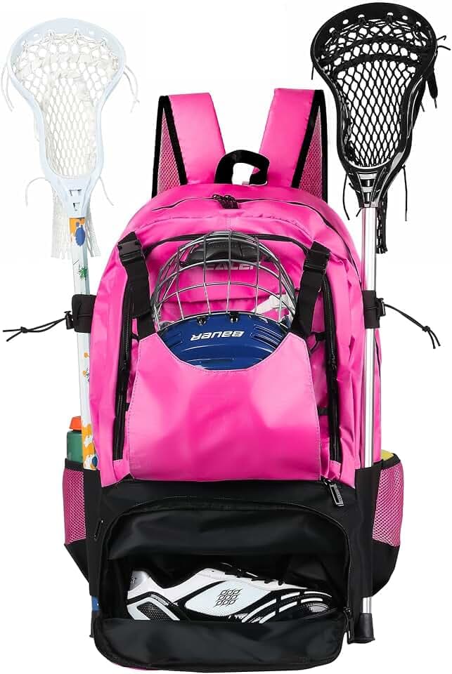 EALER ELB100 Lacrosse Bag, Turf Lacrosse Backpack Bag