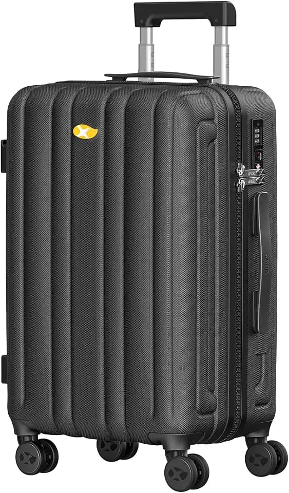 MGB Hardside Carry On Luggage 22x14x9 Airline Approved, Scratch Resistant
