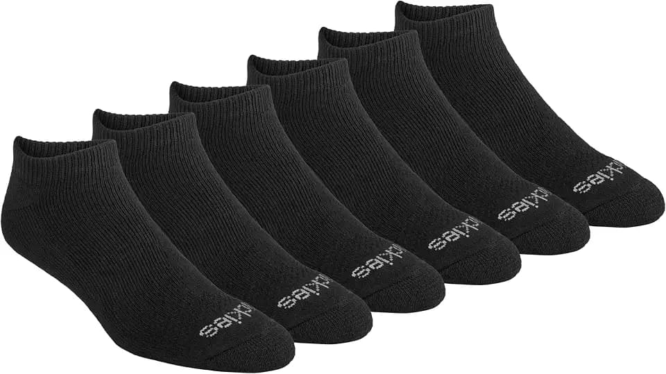Dickies Men's Dri-Tech Moisture Control No Show/Low Cut Socks, Available in M-XXL (6, 12 Pairs)