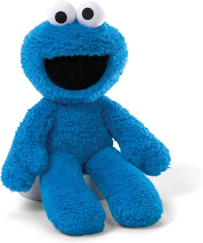 GUND Sesame Street Cookie Monster Take Along Buddy 13-Inch Plush; Ages 1+