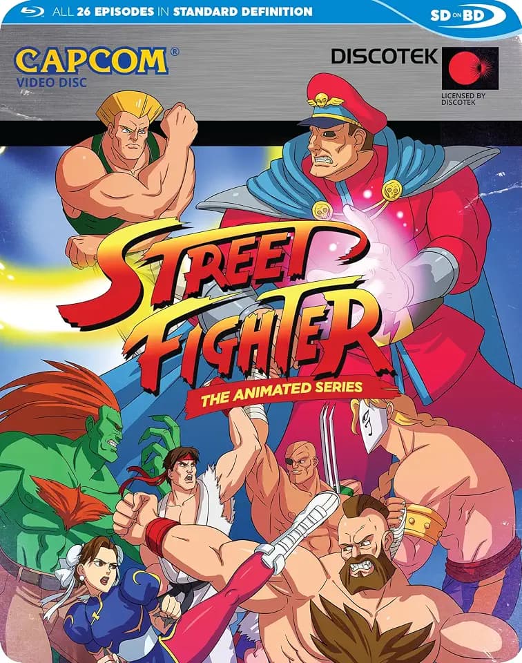 Street Fighter Animated TV Series SDBD [Blu-ray]