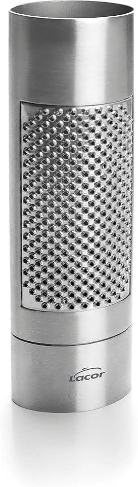 Lacor 67031 Muskatreibe, Edelstahl, grau, 15 x 5 x 2 cm