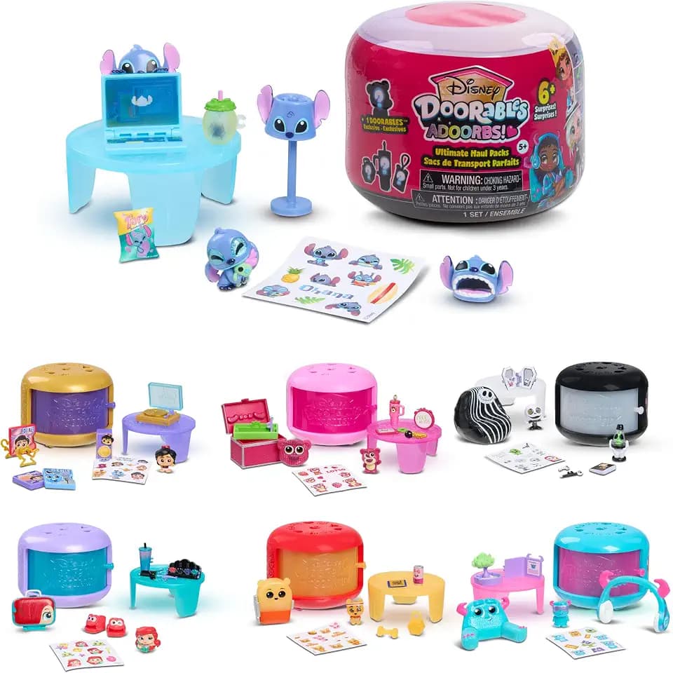 Disney Doorables ADOORBS! Ultimate Haul Packs Accessory Set for Dolls