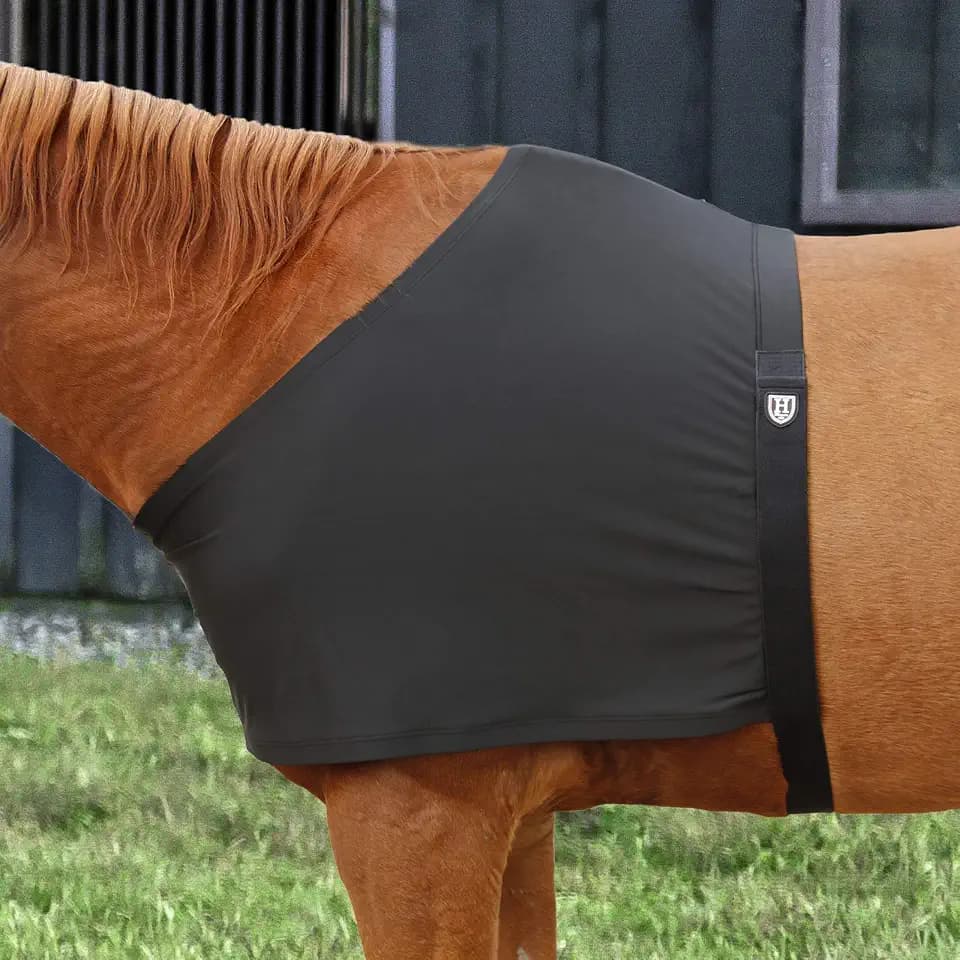 Harrison Howard Stretch Vest Anti Rub Bib, Horse Chest Saver Protector