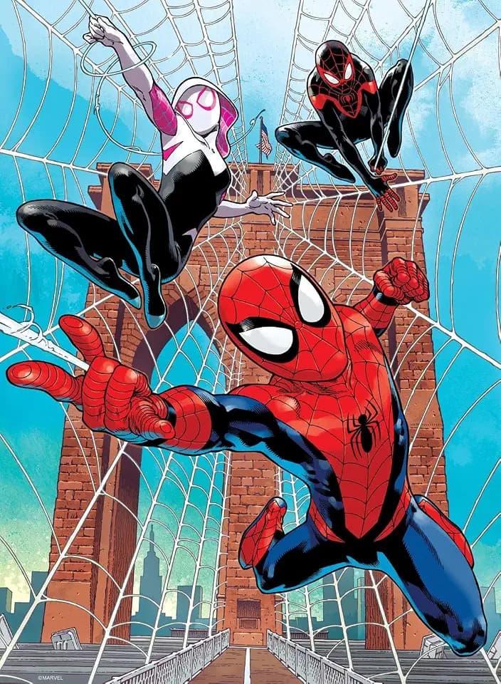 Buffalo Games - Marvel - 4 x 1 Multipack -Spider-Verse