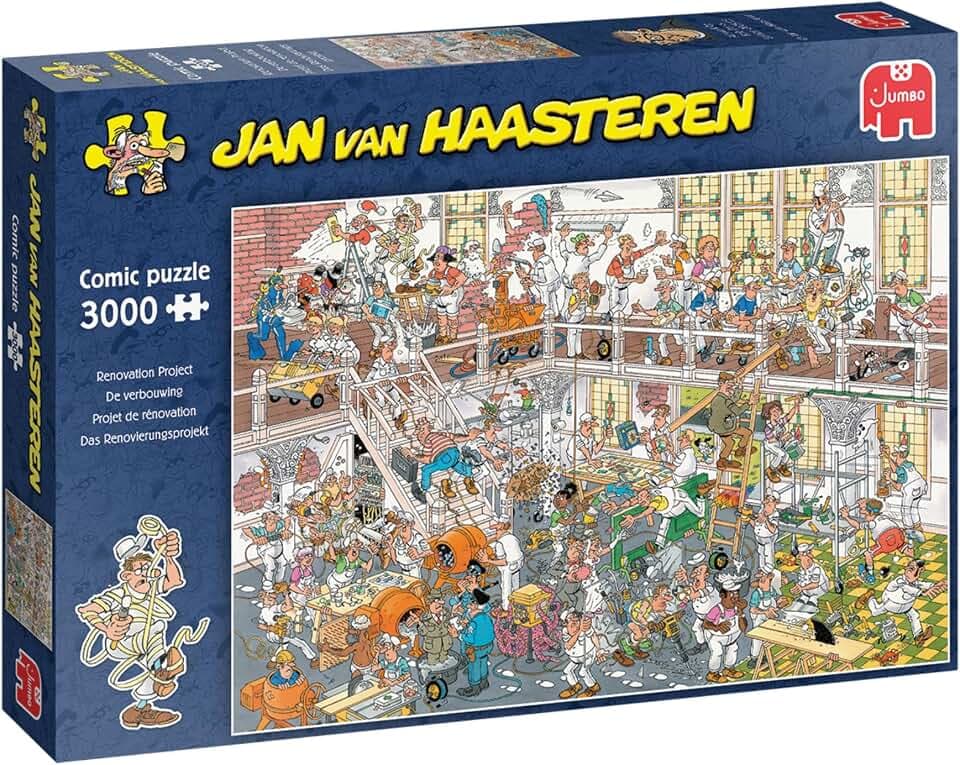 Jan Van Haasteren - Die Renovierung - 3000 Teile Puzzle