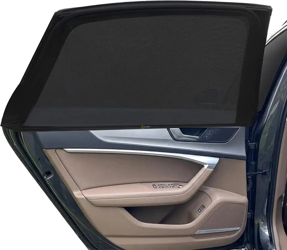 EcoNour Car Window Screens for Camping (Pack of 2) Car Window Shades