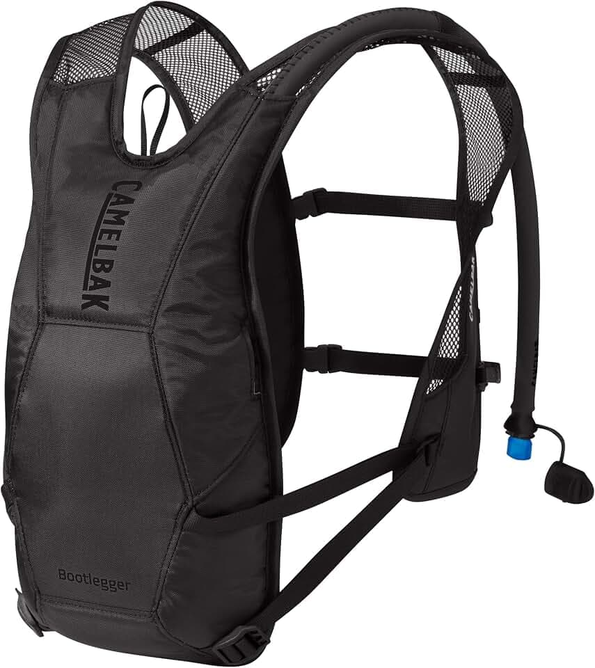 CamelBak Bootlegger Snow Hydration Pack, Low‑Profile Insulated Design with Freeze Protection for Skiing and Snowboarding, 50oz, Black
