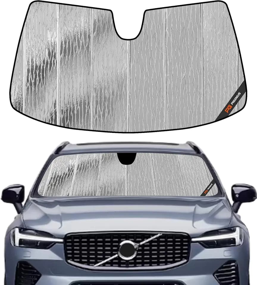 Pigenius Windshield Sunshade for Volvo XC60 2018-2026 Front Window Sun Shade - AstraGuard