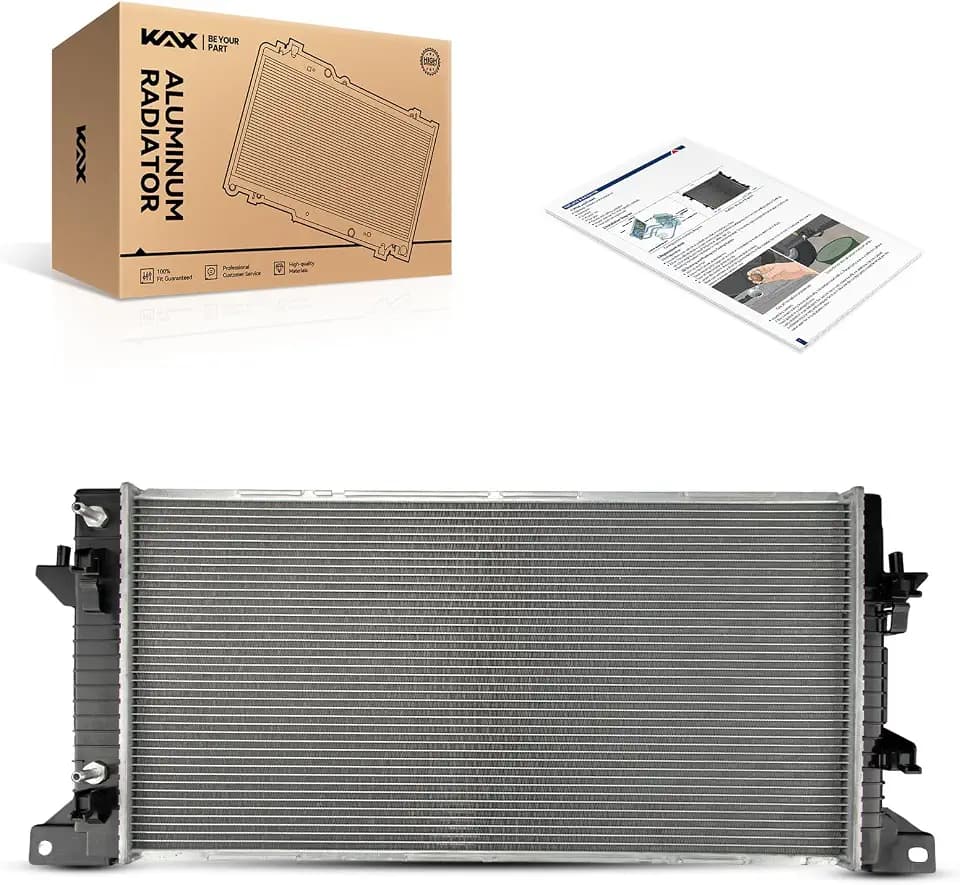 KAX CU13229 Car Engine Radiator, Compatible with 2011-2014 F-150 5.0L, 2011-2014 F-150 3.5T, 2011-2014 F-150 3.7L, 2015-2016 Expedition, 2015-2017 Navigator