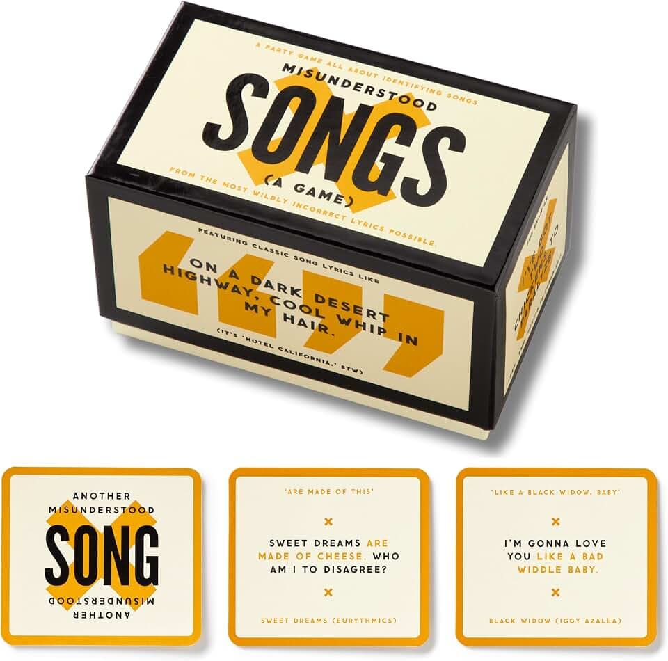Brass Monkey - Misunderstood Songs Party Trivia Game