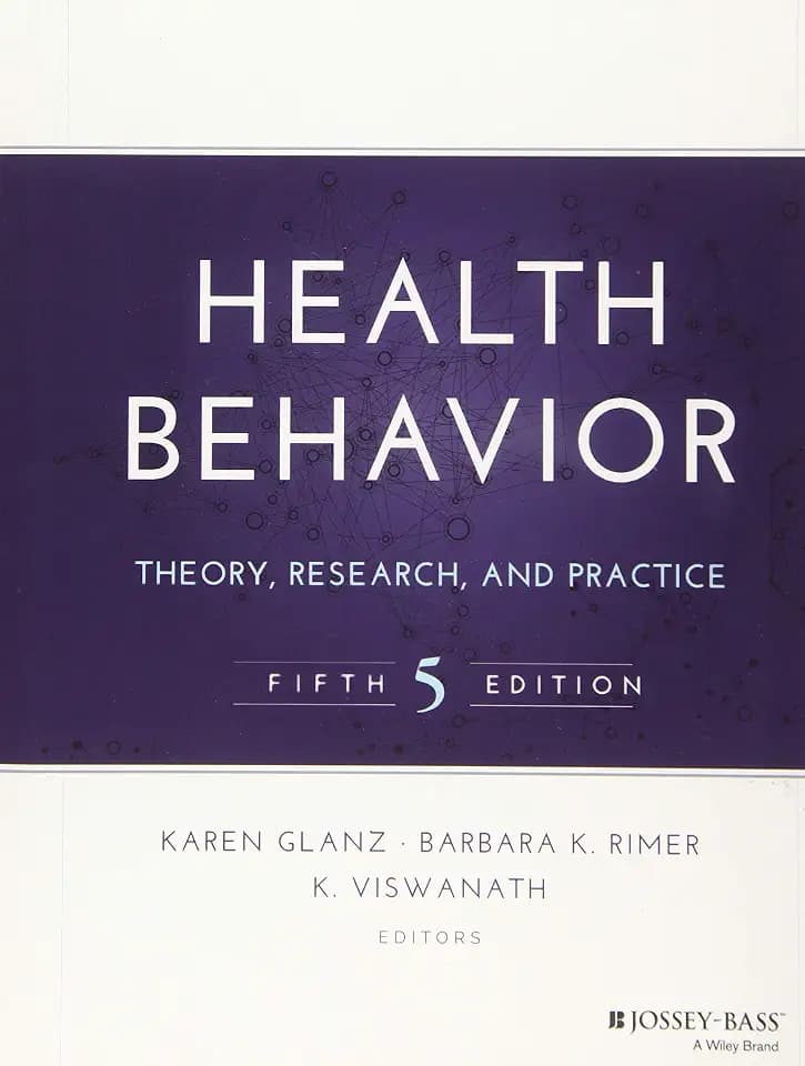 Health Behavior: Theory, Research, and Practice (Jossey-Bass Public Health)