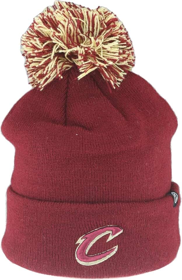 ZHATS NBA Unisex Kids NBA Officially Licensed Youth Beanie Pom Icon Team Color
