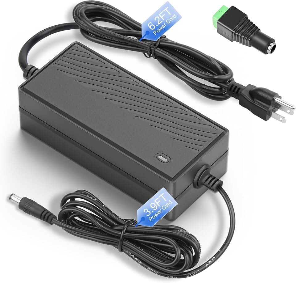 ALITOVE 12V 3A Power Supply 36W AC/DC Adapter 12 Volt Transformer 3Amp 2A