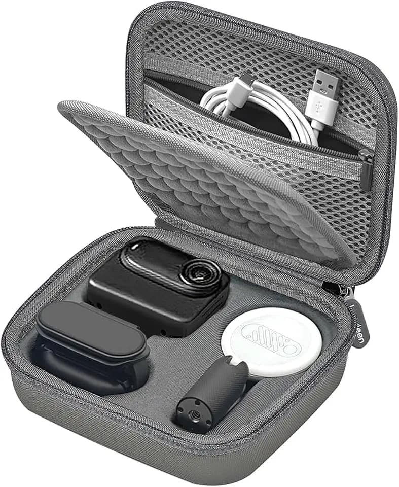Leayjeen Hard Case for Insta360 GO 3S/3 Action Camera - Grey