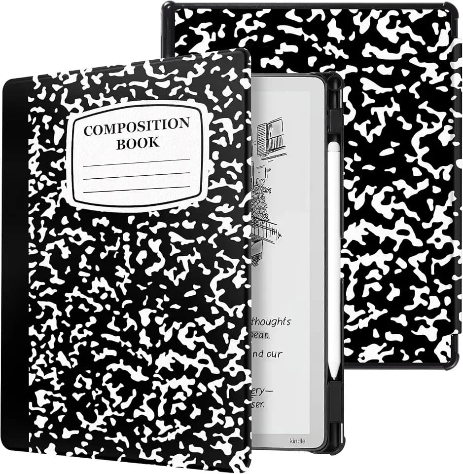 CoBak Case for 11" Kindle Scribe 3rd Generation 2025, Kindle Scribe Colorsoft - All New PU Leather Cover with Auto Sleep Wake, Pen Holder for Scribe 11" 2025 Released