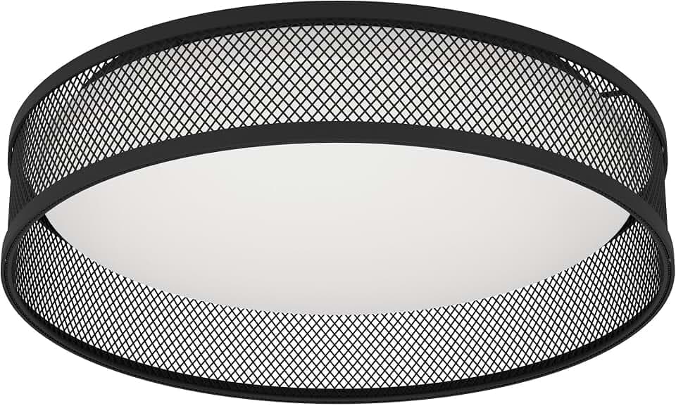 EGLO LED Deckenlampe Luppineria, runde Deckenleuchte