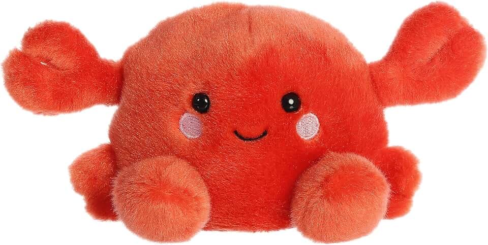 Aurora Palm Pals 7" Snippy Crab Adorable Plush