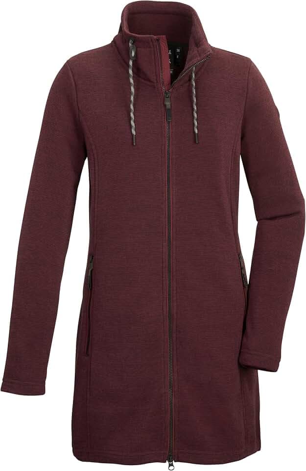 G.I.G.A. DX Damen Gw 38 Wmn Kntflc Prk Strickfleeceparka/Fleeceparka mit Stehkragen