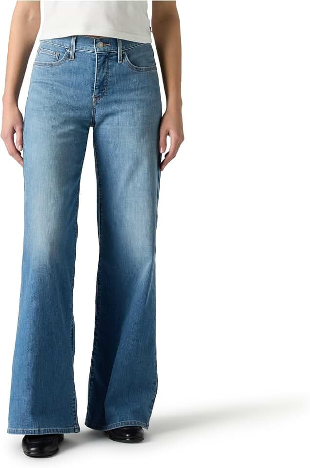Levi's Damen 318 Shaping Wide Leg Jeans