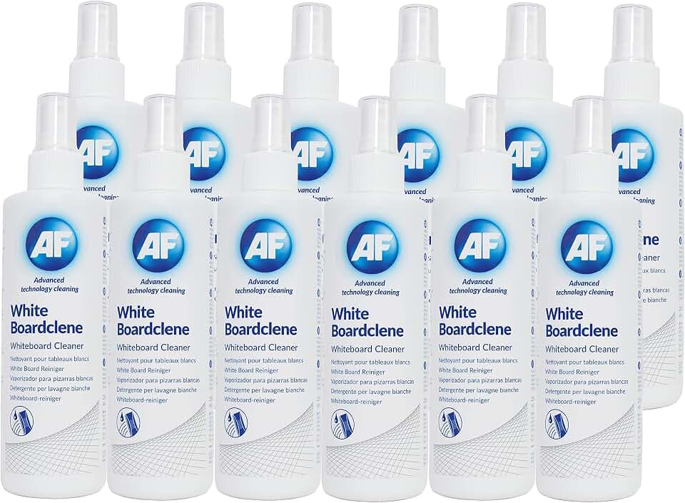 AF White Boardclene, 12 x 250-ml-Pumpsprühflaschen