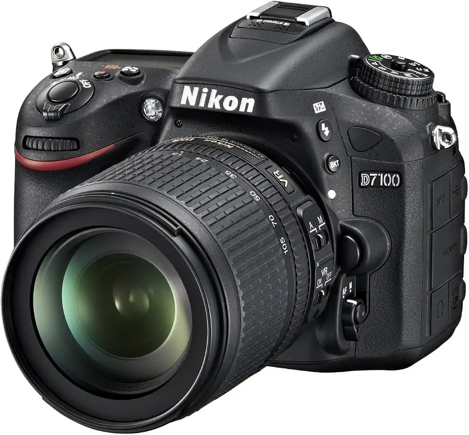 Nikon D7100 24.1 MP DX-Format CMOS Digital -SLR with 18-105mm f/3.5-5.6 Auto Focus-S DX VR ED Nikkor Lens