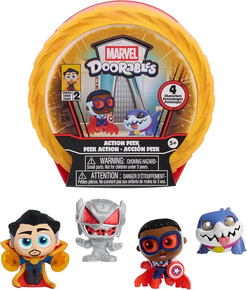 Marvel Doorables Action Peek Collectible Kids Toys by Just Play