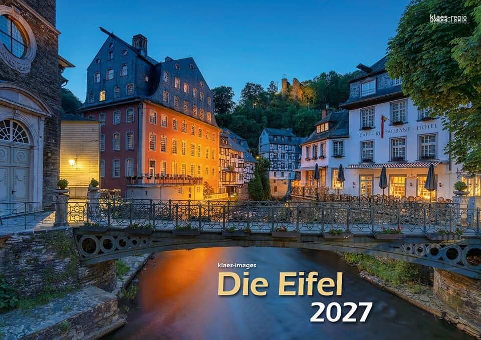 Eifel 2027 Bildkalender A3 Spiralbindung