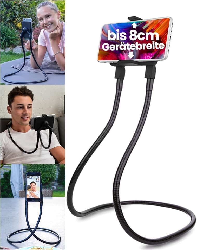 Flexible Handy Halterung - Handy Halter Bett, Handyhalterung Nacken